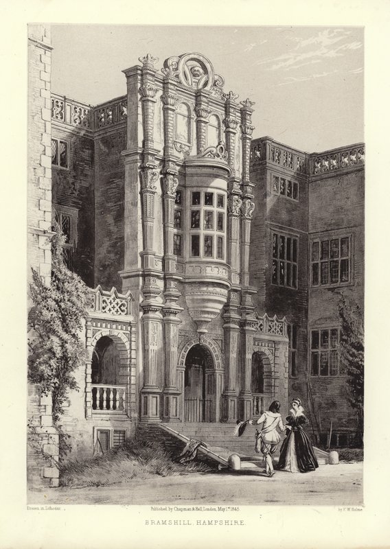 Bramshill, Hampshire (litotinta) autorstwa Frederick William Hulme