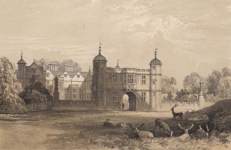 Charlecote, Warwickshire autorstwa Frederick William Hulme