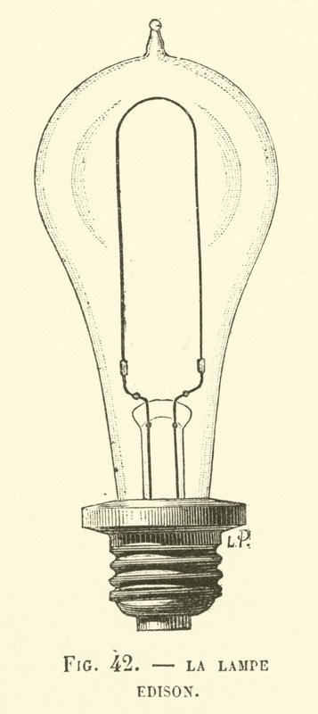Lampa Edisona autorstwa French School