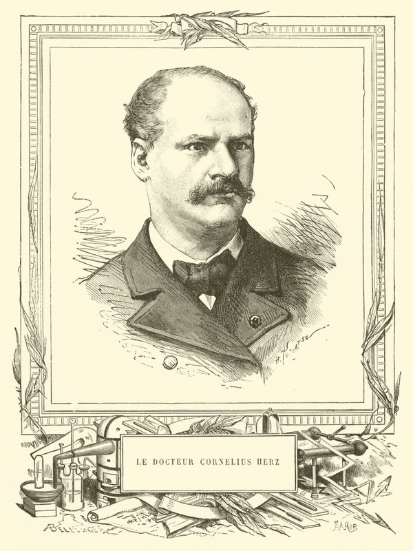 Doktor Korneliusz Herz autorstwa French School