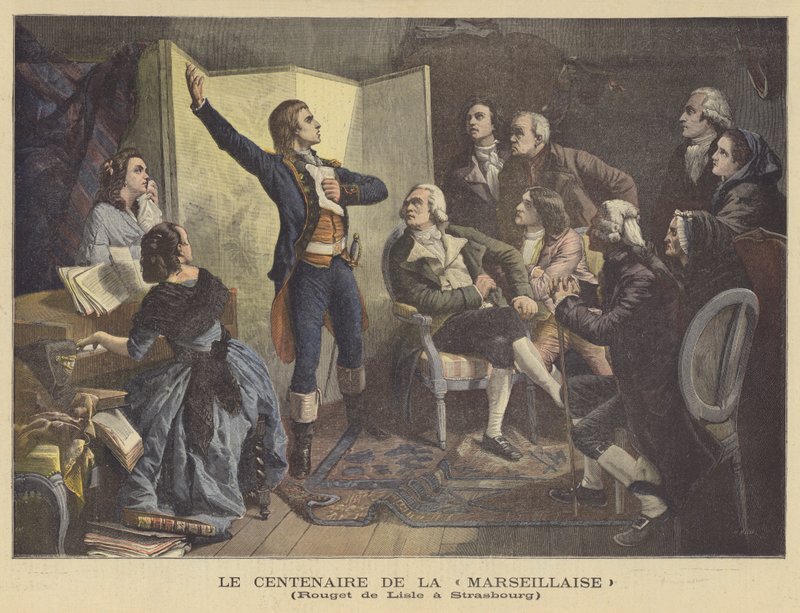 Stulecie Marsylianki autorstwa French School