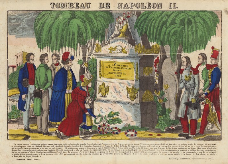 Grób Napoleona II autorstwa French School