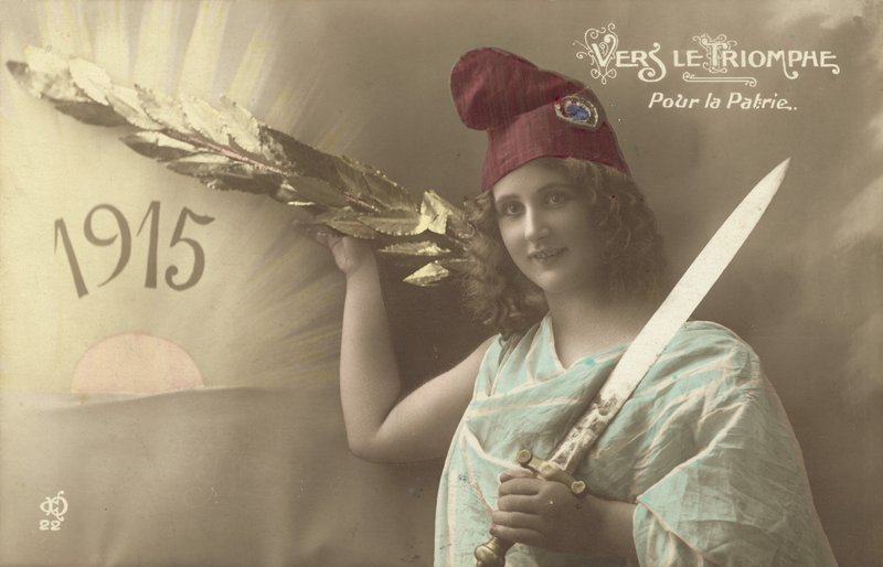 1915, Vers Le Triomphe, Za Ojczyznę autorstwa French Photographer