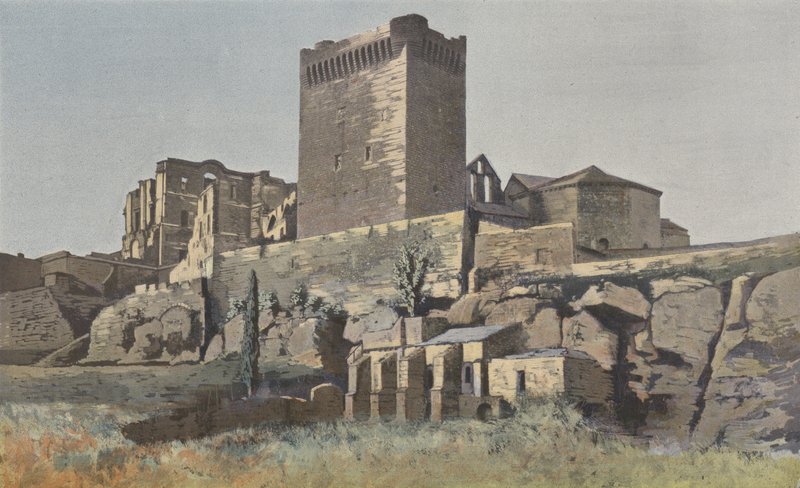 Arles, Opactwo Montmajour, Set S autorstwa French Photographer