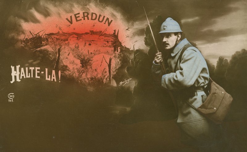Bitwa pod Verdun autorstwa French Photographer