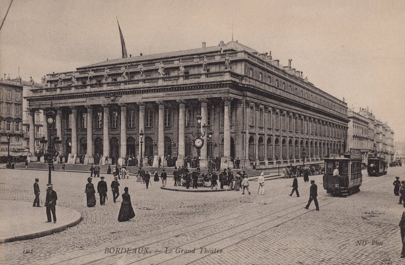 Bordeaux, Teatr Wielki autorstwa French Photographer