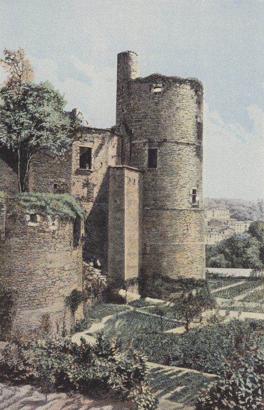 Clisson, Wieże i pit autorstwa French Photographer