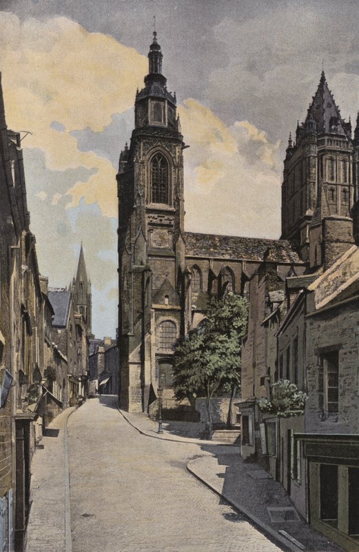 Coutances, kościół św. Piotra autorstwa French Photographer