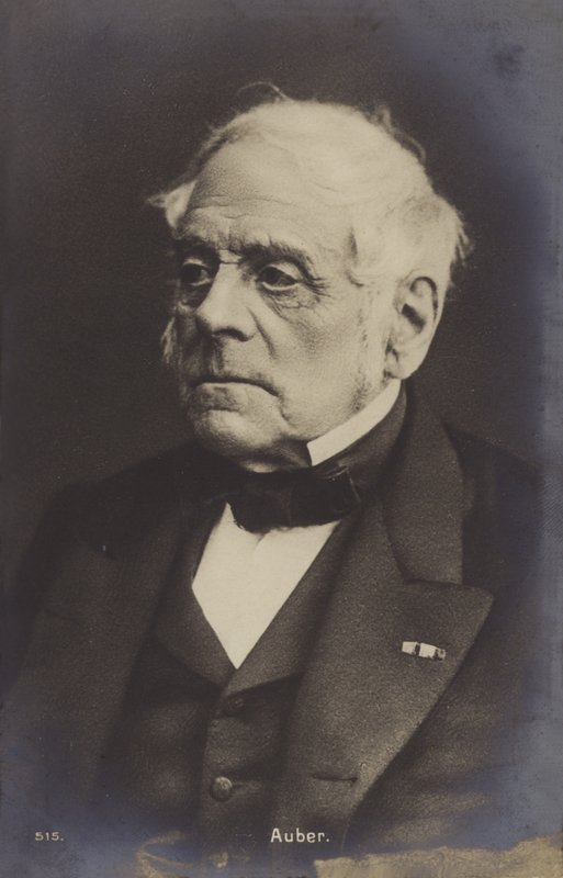 Daniel Auber, kompozytor francuski (1782-1871) autorstwa French Photographer