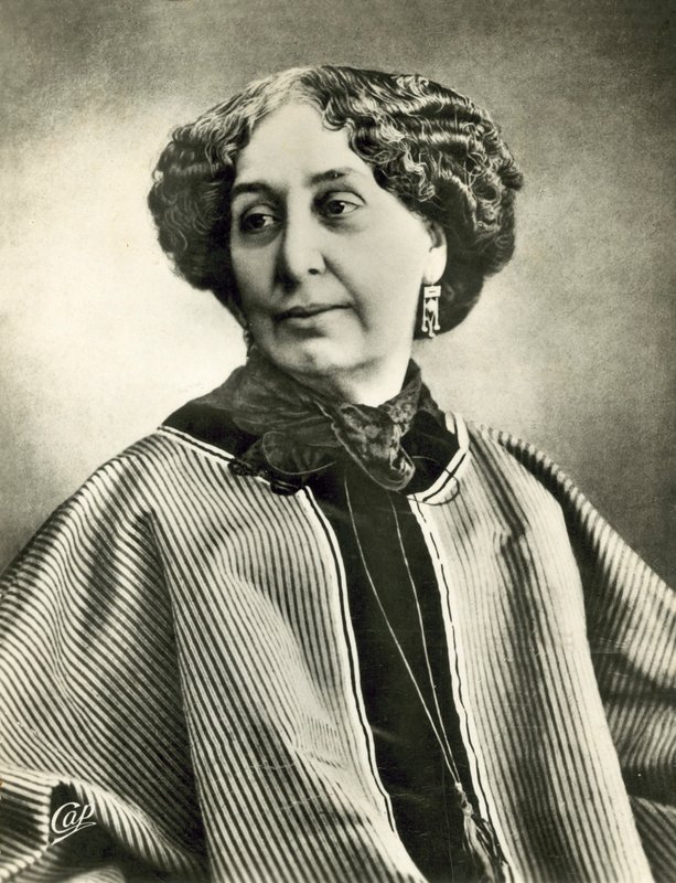 George Sand autorstwa French Photographer
