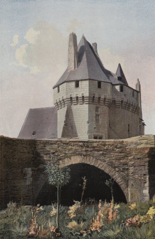 Les Ponts-de-Ce, Chatelet (żandarmeria) autorstwa French Photographer