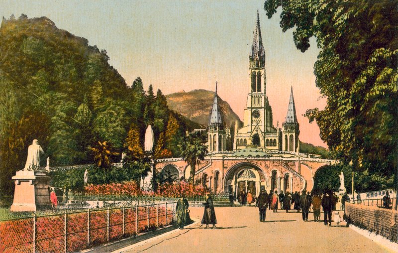 Lourdes, Francja autorstwa French Photographer