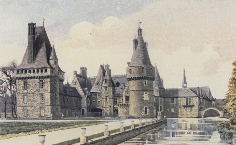 Maintenon, Zamek, Widok ogólny autorstwa French Photographer