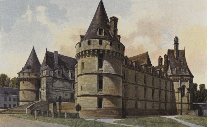 Mesnières, zamek autorstwa French Photographer