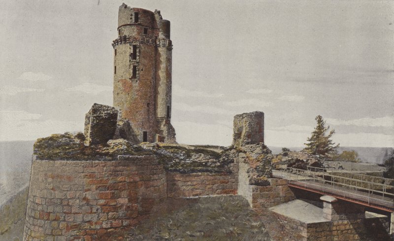 Montlhery, Donjon autorstwa French Photographer