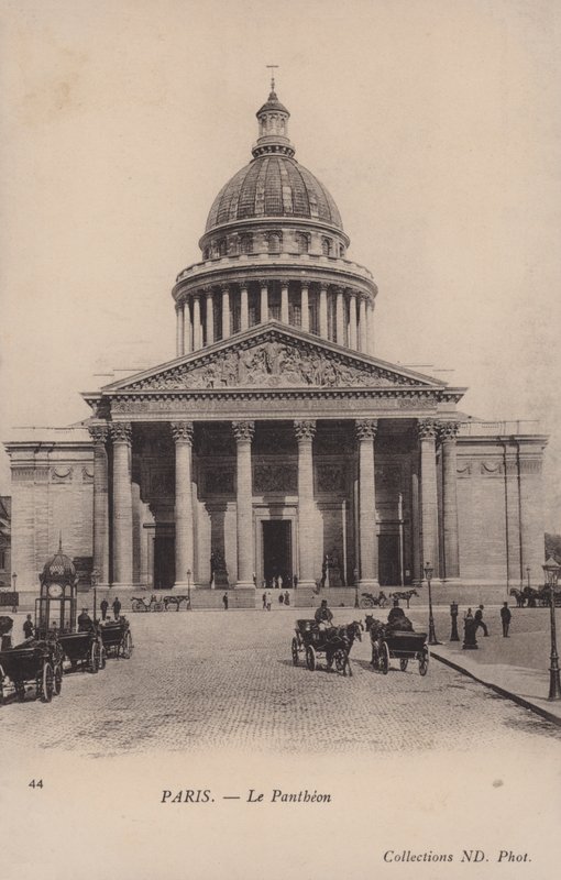 Paryż, Le Panteon autorstwa French Photographer