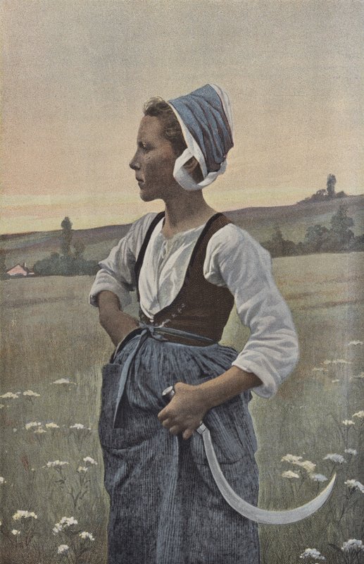 Chłop bretoński autorstwa French Photographer