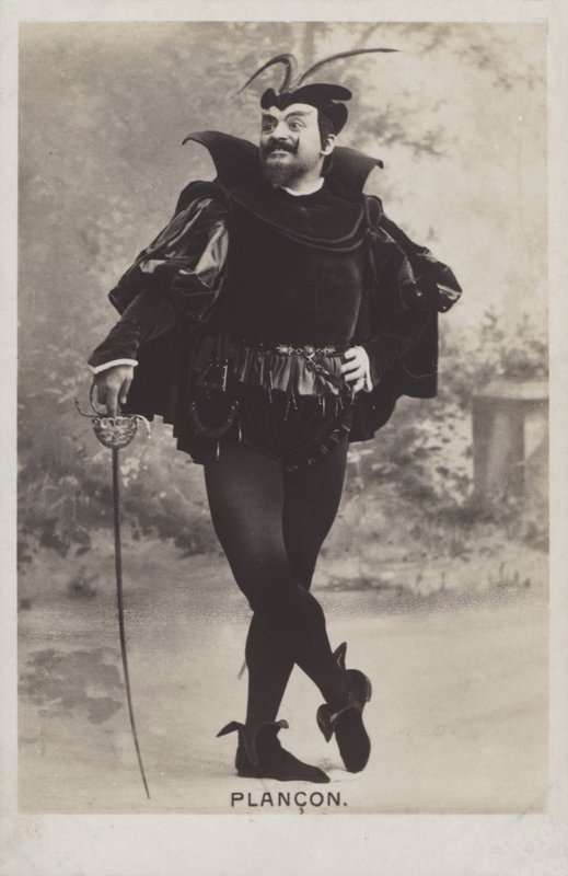 Pol Plancon, francuski bas operowy autorstwa French Photographer