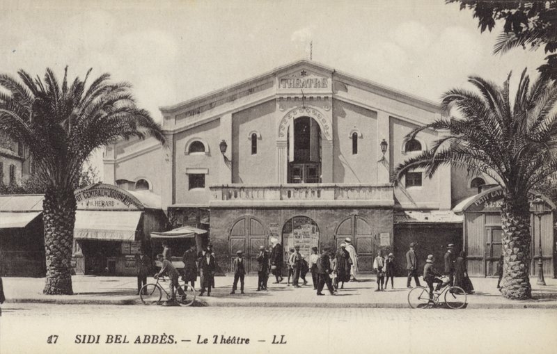 Teatr, Sidi Bel Abbes, Algieria autorstwa French Photographer