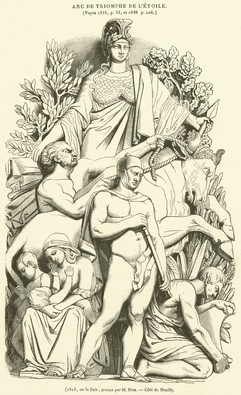 1815, czyli Pokój (rycina) autorstwa French School