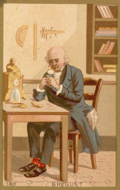 Abraham-Louis Breguet, szwajcarski zegarmistrz autorstwa French School