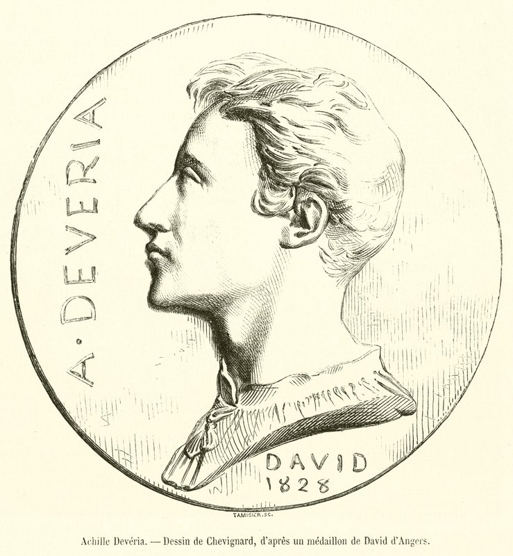 Achille Deveria (Grawerowanie) autorstwa French School