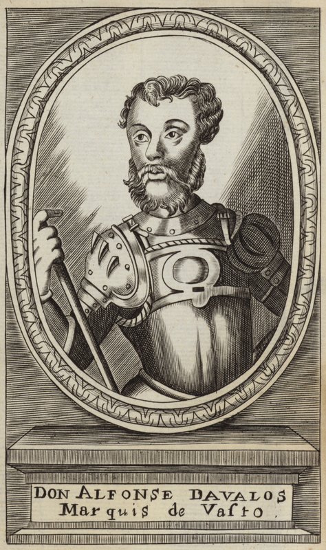 Alfonso dAvalos dAquino autorstwa French School