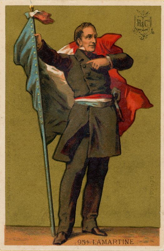 Alfons de Lamartine autorstwa French School