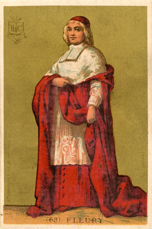 André-Hercule de Fleury autorstwa French School