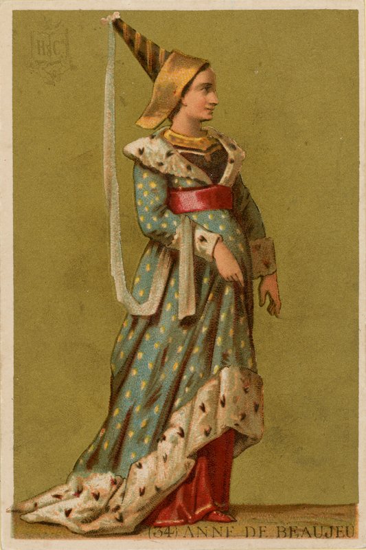 Anna z Beaujeu autorstwa French School
