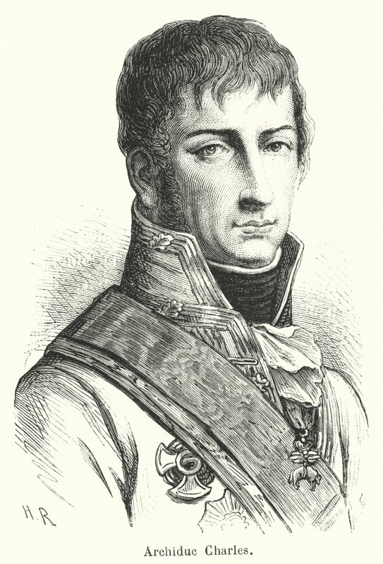 Arcyksiążę Karol (grafika) autorstwa French School