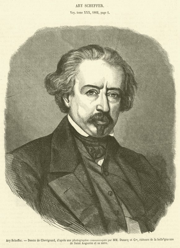 Ary Scheffer (grafika) autorstwa French School