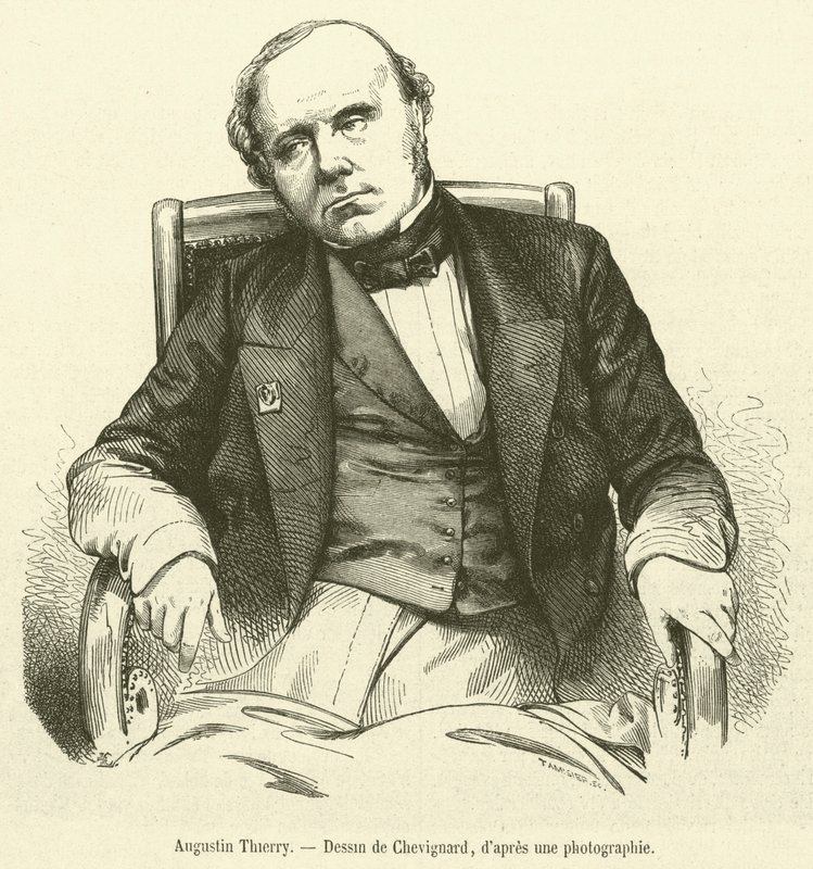 Augustin Thierry (grafika) autorstwa French School