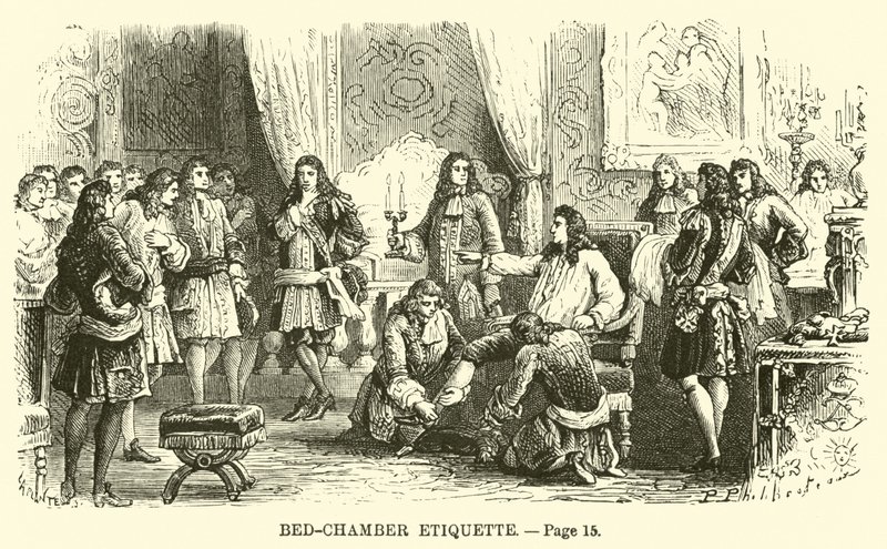 Etykieta sypialni autorstwa French School