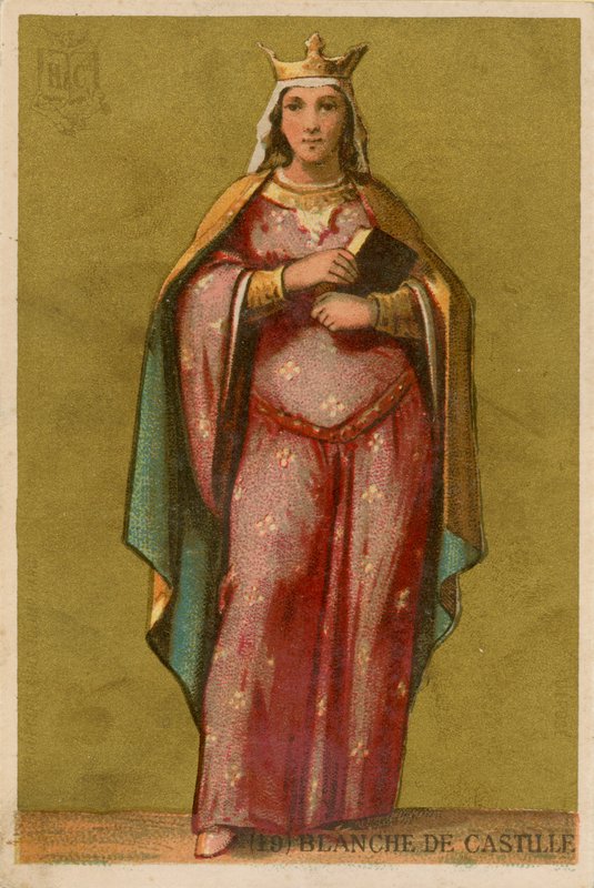 Blanche z Kastylii autorstwa French School