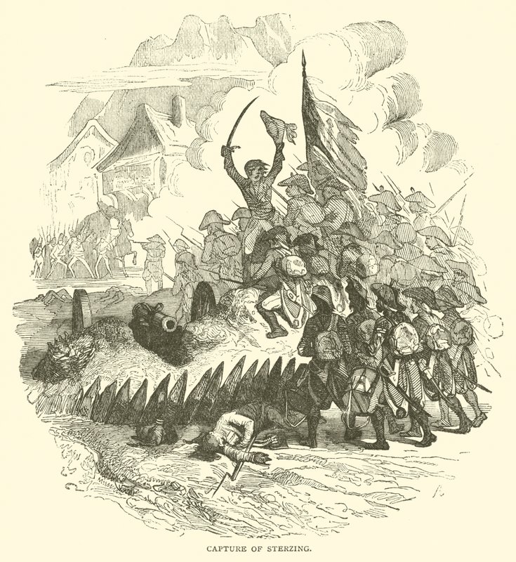 Przechwytywanie Sterzing (grawerowanie) autorstwa French School