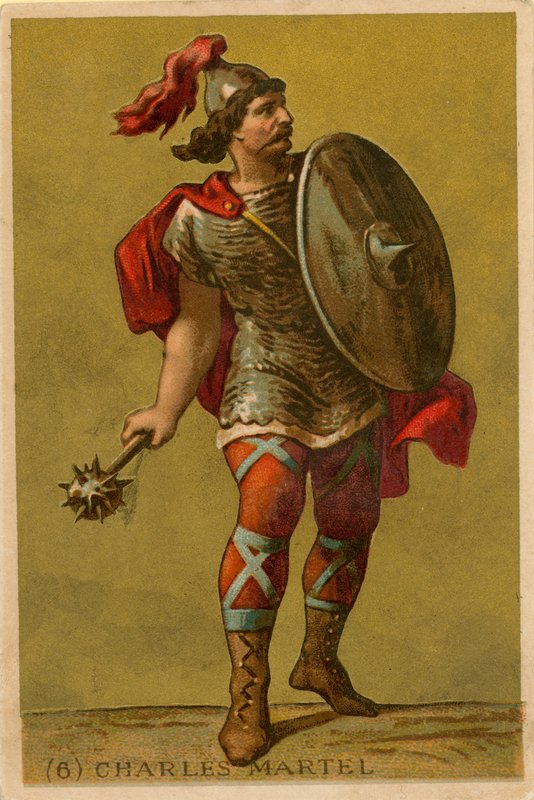 Karol Martel autorstwa French School