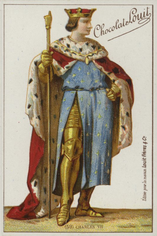 Karol VII autorstwa French School