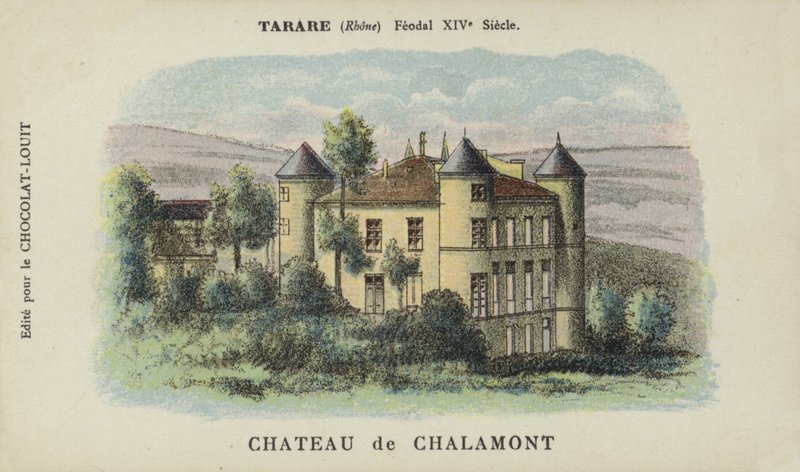Chateau de Chalamont, Tarare, Rodan autorstwa French School