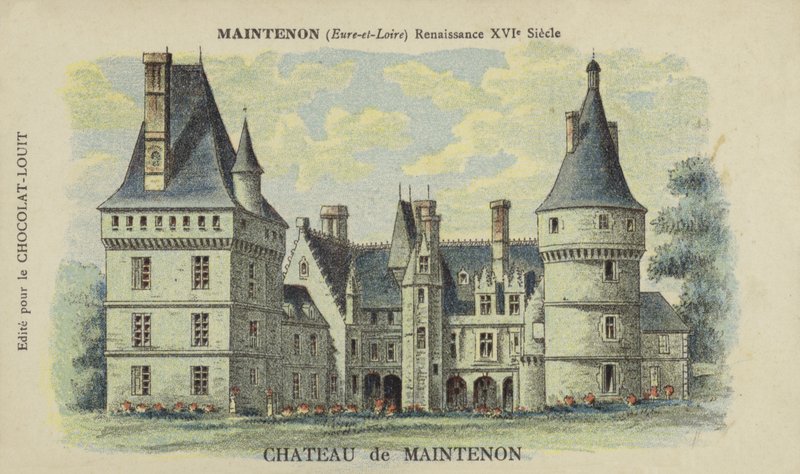 Chateau de Maintenon, Maintenon, Eure-et-Loire autorstwa French School