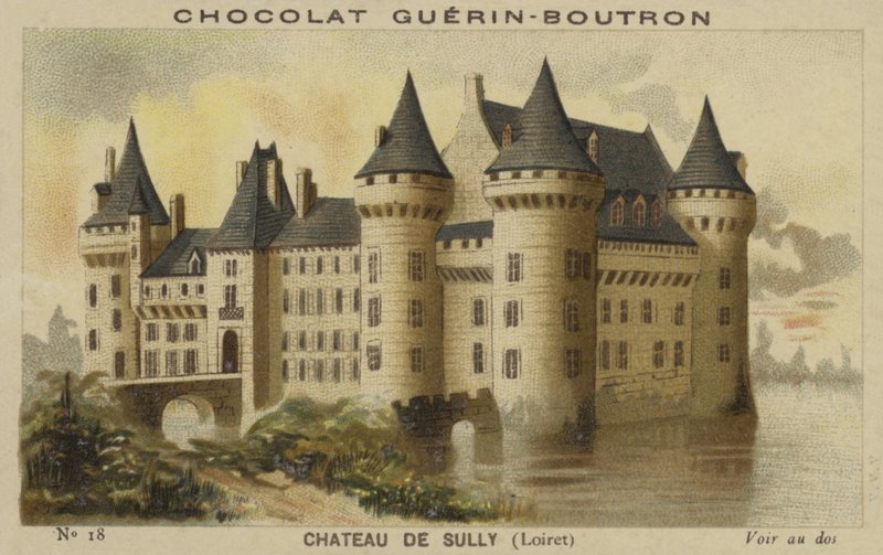 Zamek w Sully, Loiret autorstwa French School