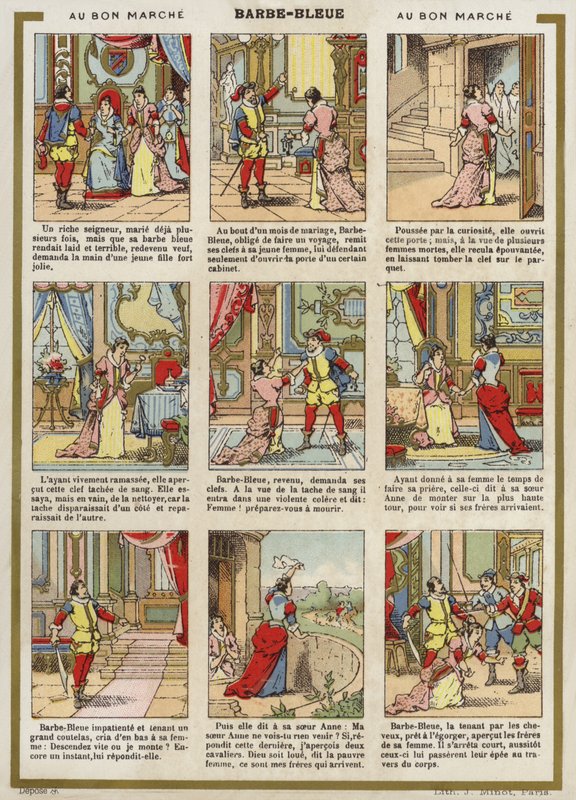 Komiks - Niebieska Broda autorstwa French School
