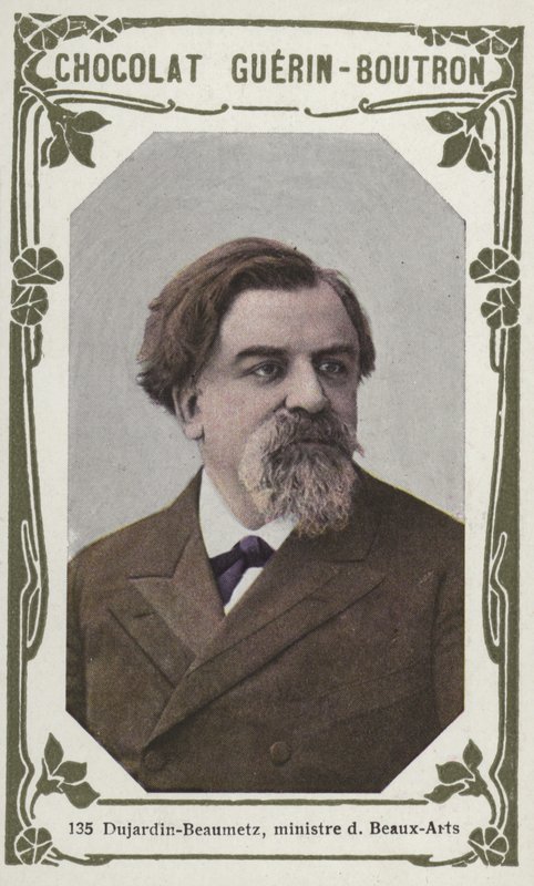 Dujardin-Beaumetz, Minister Sztuk Pięknych (zdjęcie kolorowe) autorstwa French School