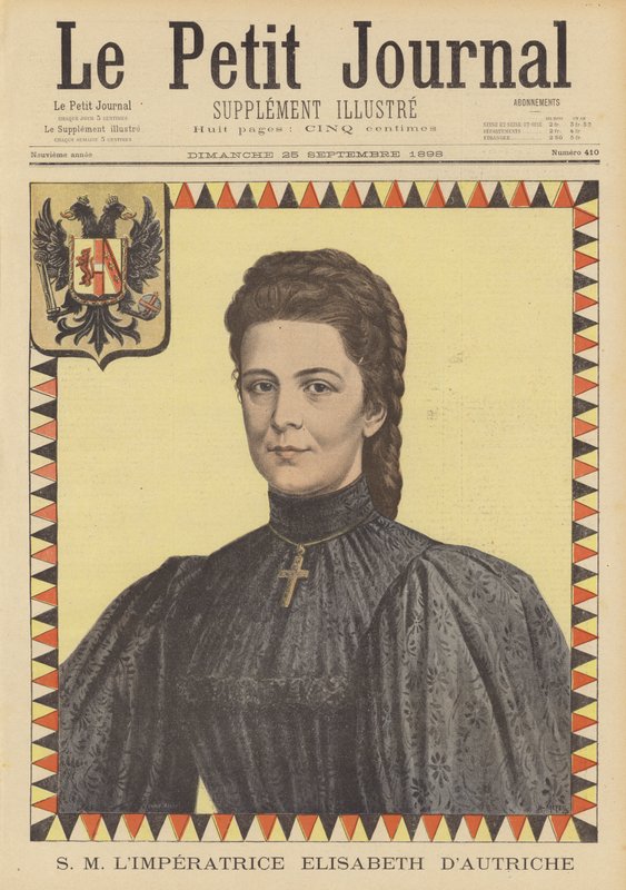 Cesarzowa Elżbieta Austrii autorstwa French School