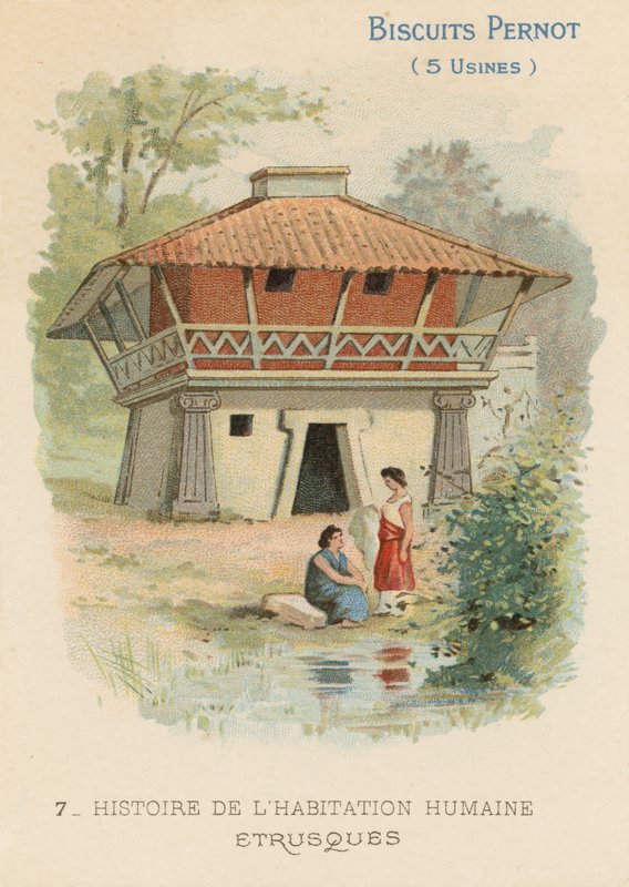 Dom etruski autorstwa French School