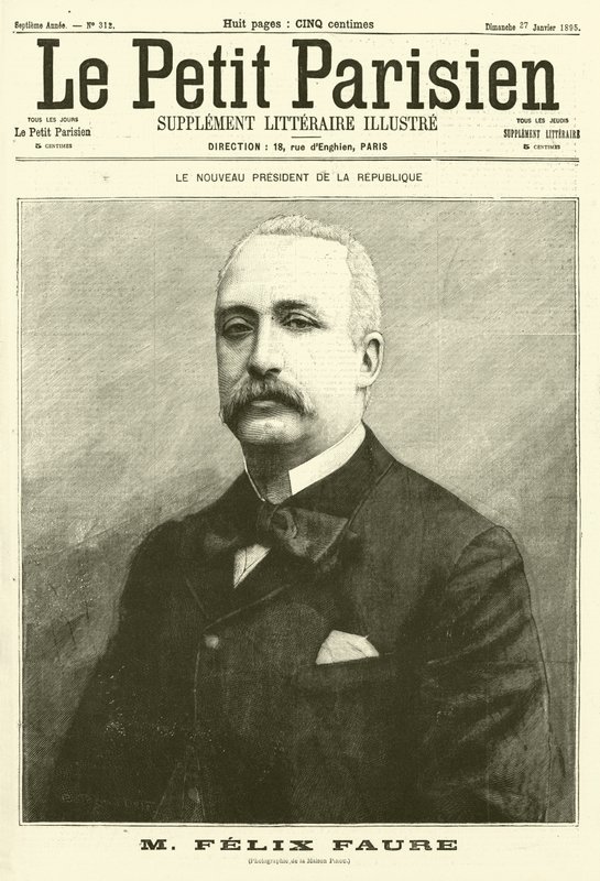 Felix Faure, nowy prezydent Francji (grawerunek) autorstwa French School