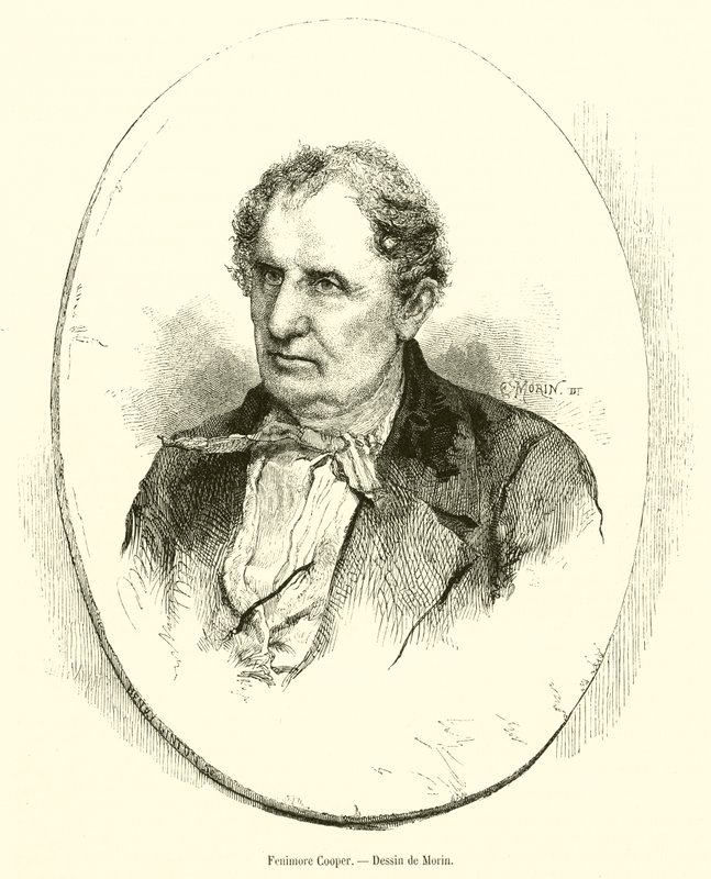 Fenimore Cooper (grawerunek) autorstwa French School