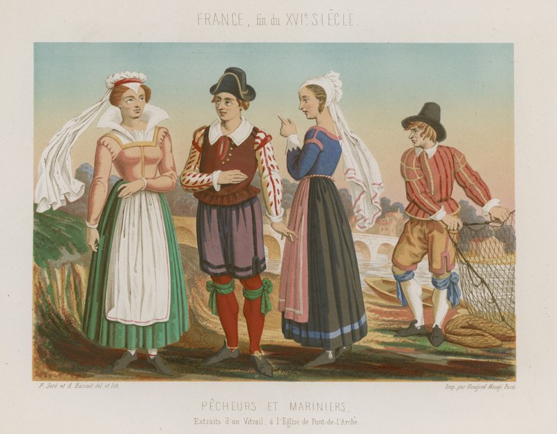 Rybacy i żeglarze autorstwa French School