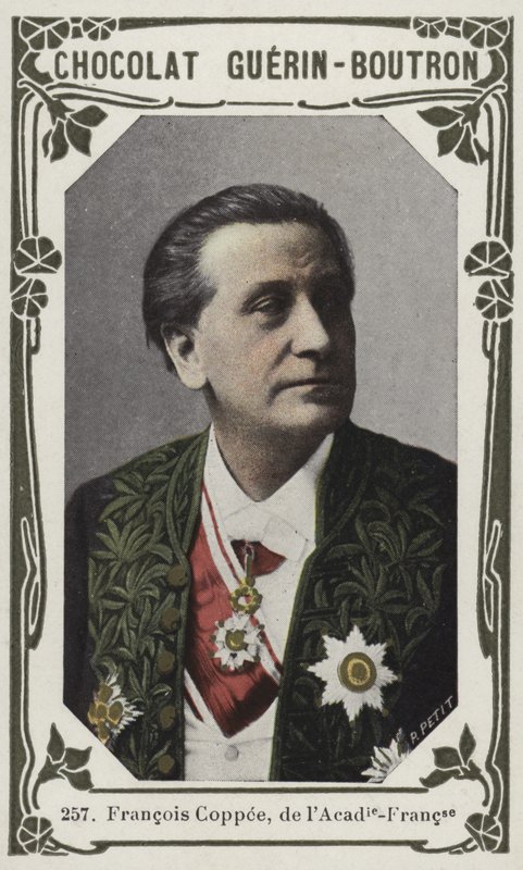 Francois Coppee z Academie-Francaise (kolorowe zdjęcie) autorstwa French School