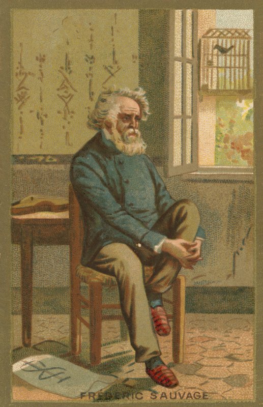 Frederic Sauvage, francuski budowniczy łodzi autorstwa French School